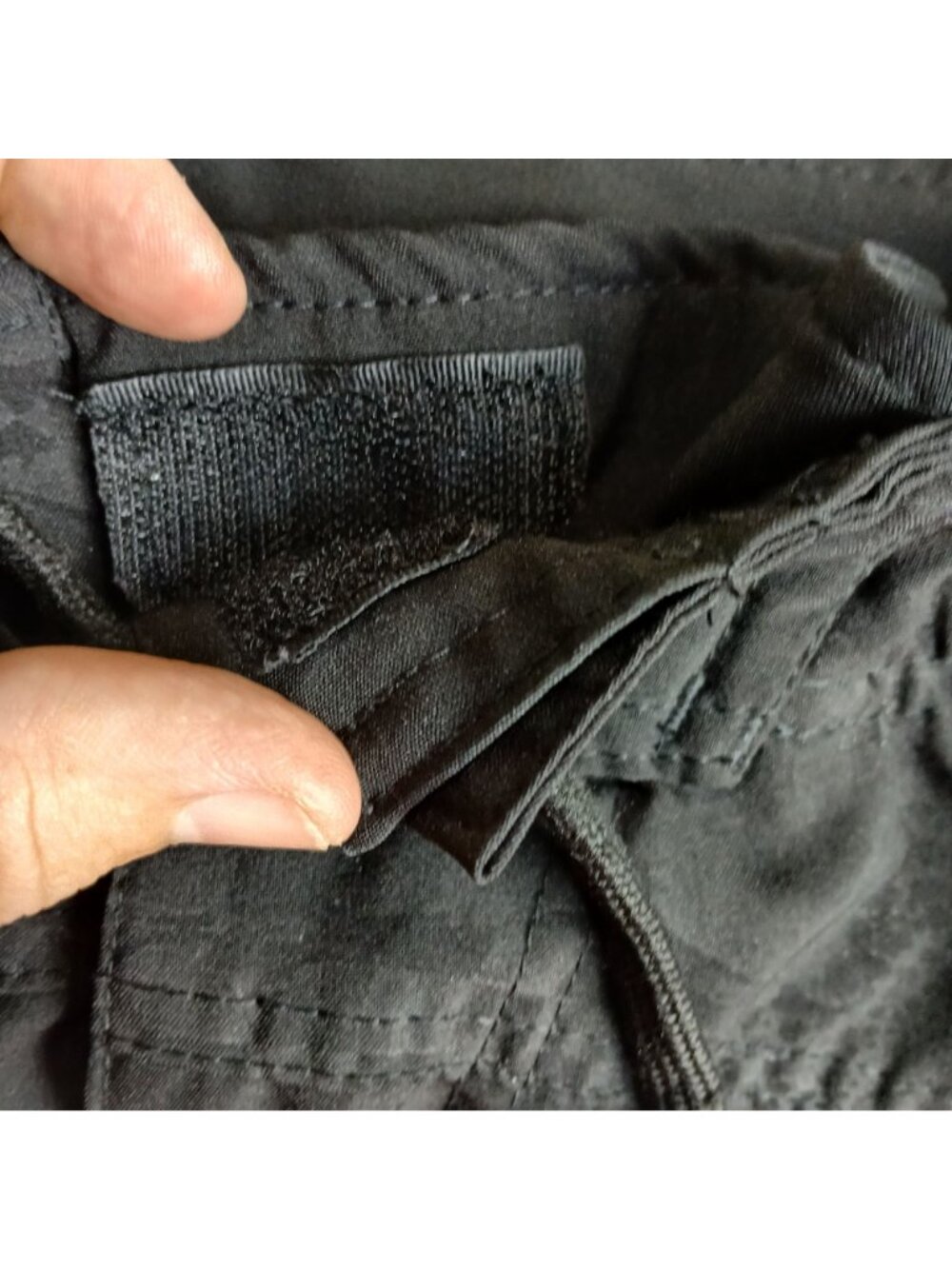 Tony Hawk Mens 30 Black Cargo Board Shorts W/ Adj Waist Side Pocket #D-28 - Picture 5 of 8